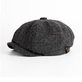 Peaky Blinders Hat Newsboy Flat Cap Herringbone Baker Boy