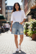 jean shorts