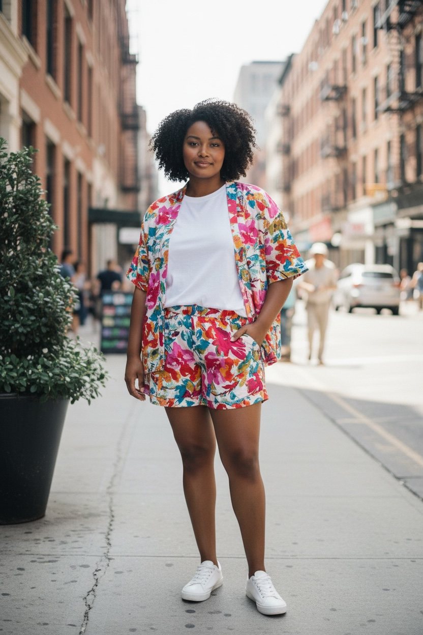 2 piece short outfit