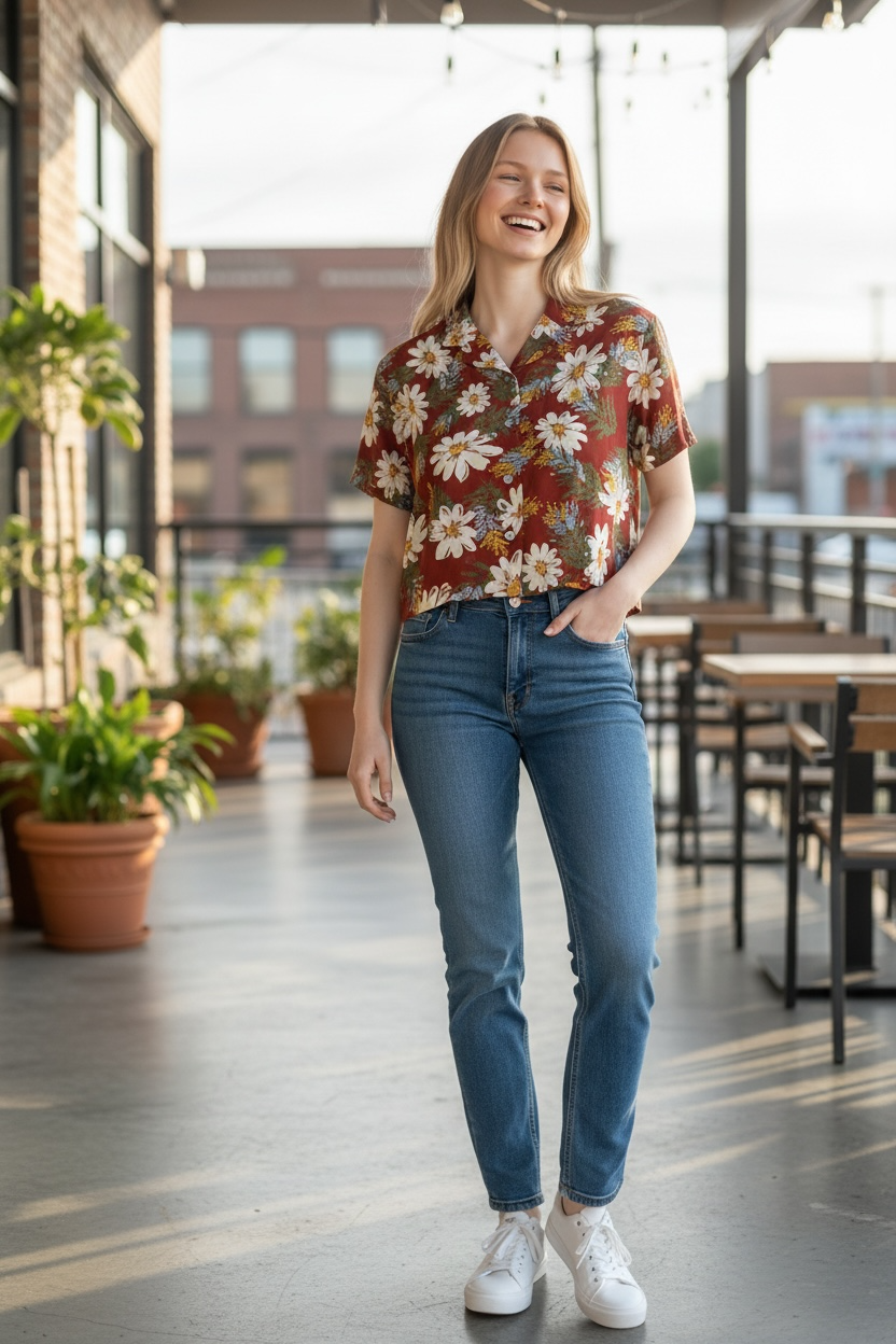 Custom Vintage Crop Top