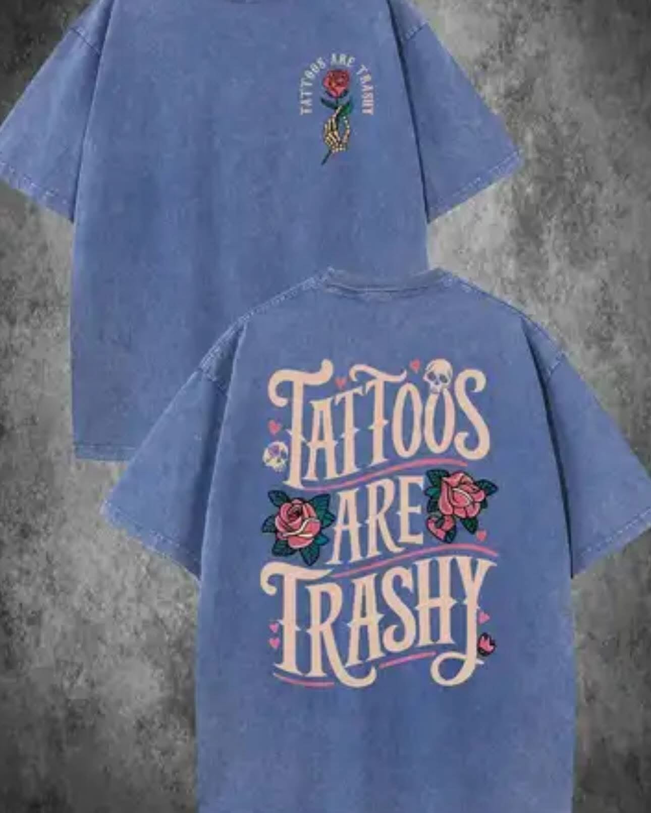 Short Sleeve T Tattoos Are Trashy