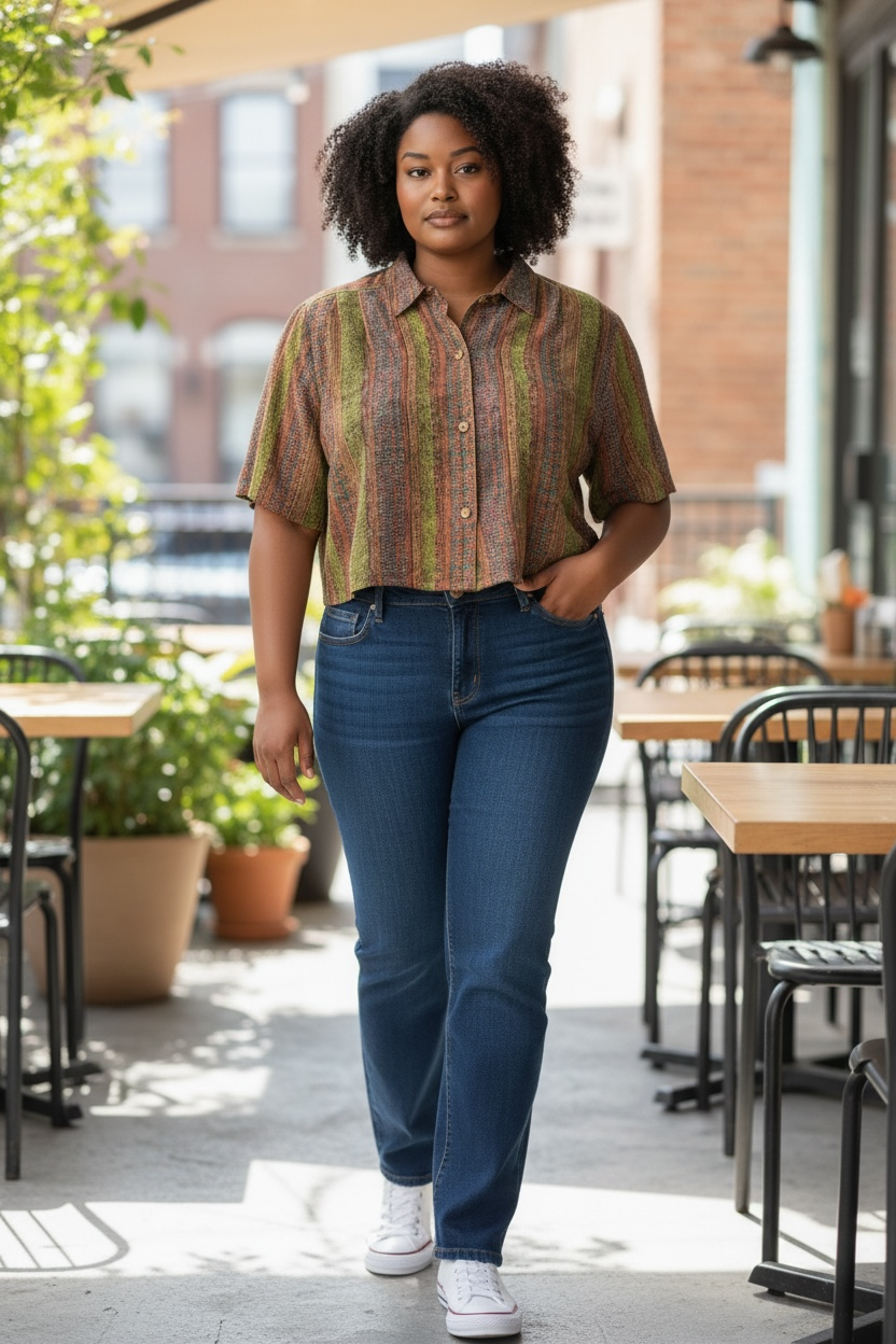 Custom Vintage Crop Top
