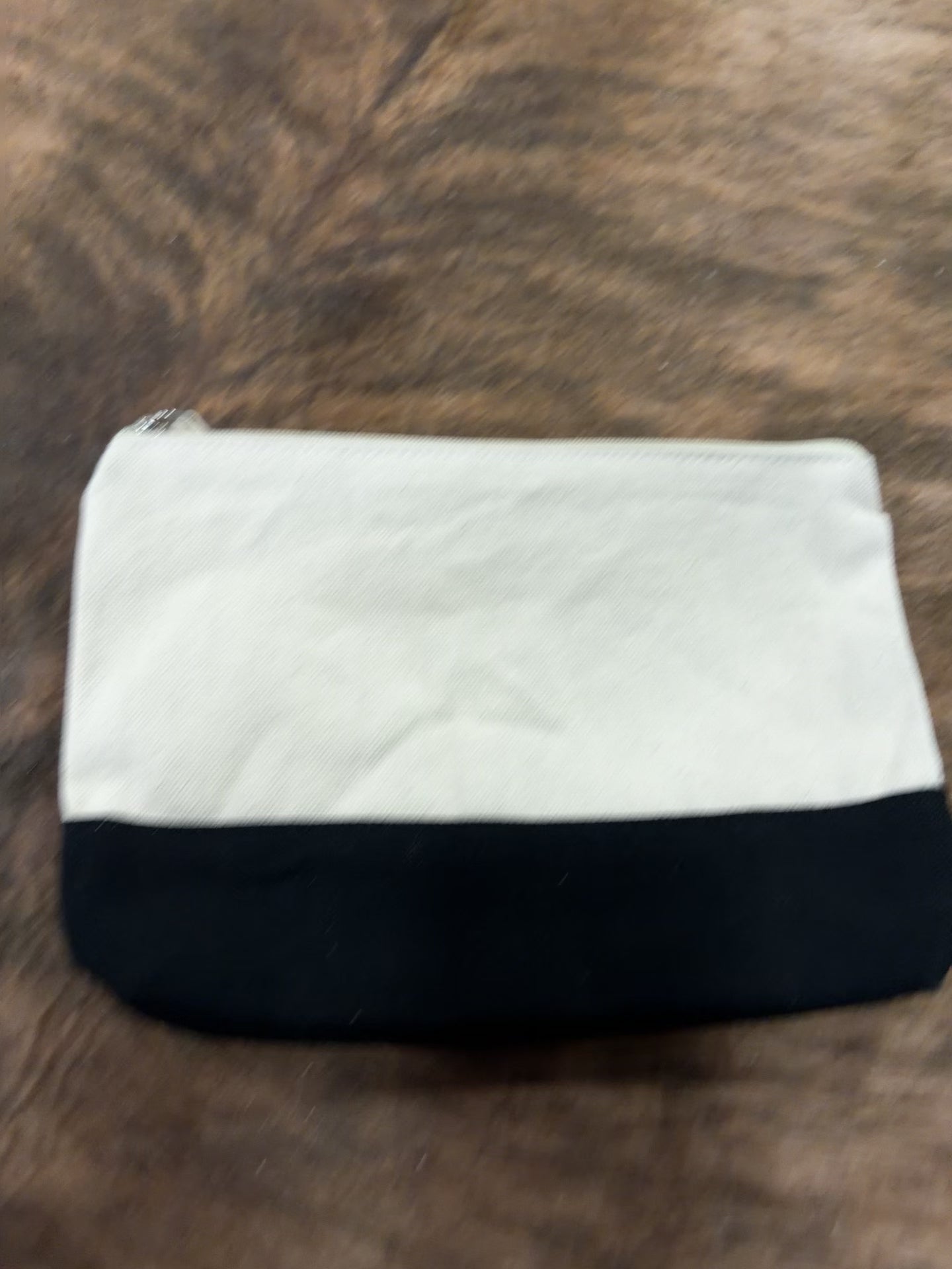 blank cosmetic bag